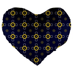 Tanheli Large 19  Premium Flano Heart Shape Cushions by deformigo