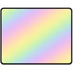 Pastel Goth Rainbow  Fleece Blanket (Medium)  60 x50  Blanket Front
