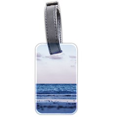 Pink Ocean Hues Luggage Tag (two Sides) by TheLazyPineapple