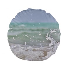 Ocean Heart Standard 15  Premium Round Cushions