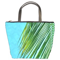 Tropical Palm Bucket Bag by TheLazyPineapple