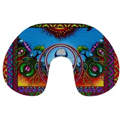 Grateful Dead Wallpapers Travel Neck Pillow by Sapixe