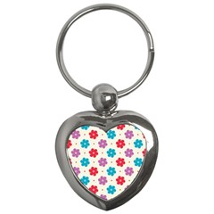 Abstract Art Background Wallpaper Key Chain (heart) by Vaneshart