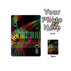 Music Piano Treble Clef Clef Playing Cards 54 Designs (mini) by Vaneshart