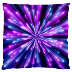 Background Structure Lines Large Flano Cushion Case (two Sides) by Vaneshart