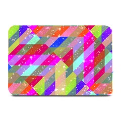 Multicolored Party Geo Design Print Plate Mats by dflcprintsclothing