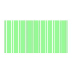 Nice Stripes - Mint Green Satin Wrap by FashionBoulevard