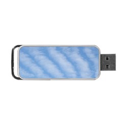 Wavy Cloudspa110232 Portable Usb Flash (one Side) by GiftsbyNature