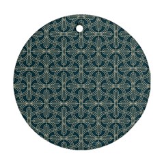 Pattern1 Round Ornament (two Sides) by Sobalvarro