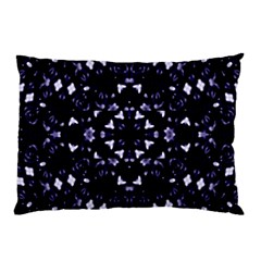 Dark Blue Ornament Pattern Design Pillow Case (two Sides) by dflcprintsclothing