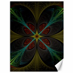 Fractal Art Abstract Pattern Canvas 36  X 48 