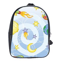 Science Fiction Outer Space School Bag (xl)