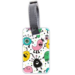 Funny Monster Pattern Luggage Tag (two Sides)