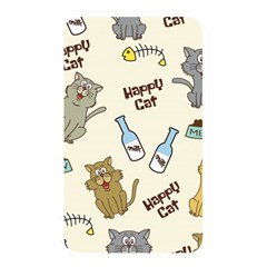 Happy Cats Pattern Background Memory Card Reader (rectangular) by Vaneshart