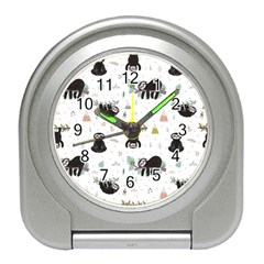 Cute Sloths Travel Alarm Clock by Sobalvarro