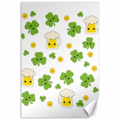 St Patricks Day Canvas 24  X 36  by Valentinaart