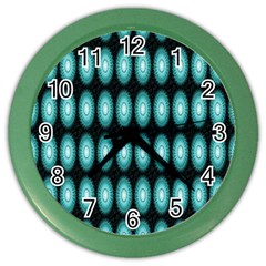 Mandala Pattern Color Wall Clock by Sparkle