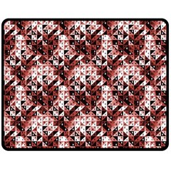 Digital Checkboard Fleece Blanket (medium) 