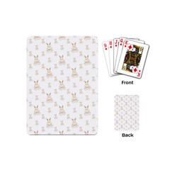 Happy Easter Motif Print Pattern Playing Cards Single Design (mini) by dflcprintsclothing