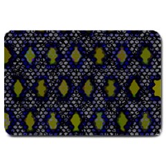 Color Abstract Cartoon Large Doormat  by Sparkle