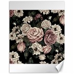 Elegant Seamless Pattern Blush Toned Rustic Flowers Canvas 12  x 16 