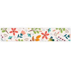 Colorful Ditsy Floral Print Background Large Flano Scarf  by Vaneshart