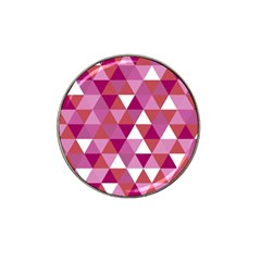 Lesbian Pride Alternating Triangles Hat Clip Ball Marker (10 Pack) by VernenInk