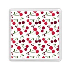 Cute Cherry Pattern Memory Card Reader (square) by TastefulDesigns