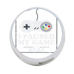 I Had To Pause My Game To Be Here 4-port Usb Hub (two Sides) by ChezDeesTees