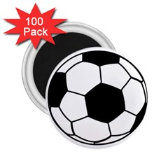 Soccer Lovers Gift 2 25  Magnets (100 Pack)  by ChezDeesTees