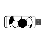 Soccer Lovers Gift Portable USB Flash (One Side) Front