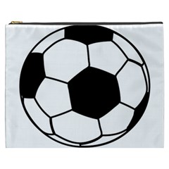 Soccer Lovers Gift Cosmetic Bag (xxxl) by ChezDeesTees