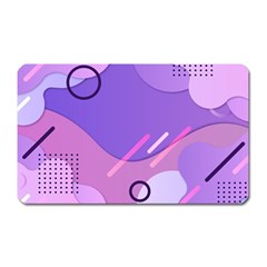 Colorful-abstract-wallpaper-theme Magnet (rectangular) by Vaneshart