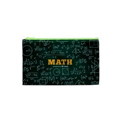 Realistic-math-chalkboard-background Cosmetic Bag (xs) by Vaneshart
