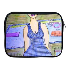 Swimmer By Pool Apple Ipad 2/3/4 Zipper Cases by snowwhitegirl