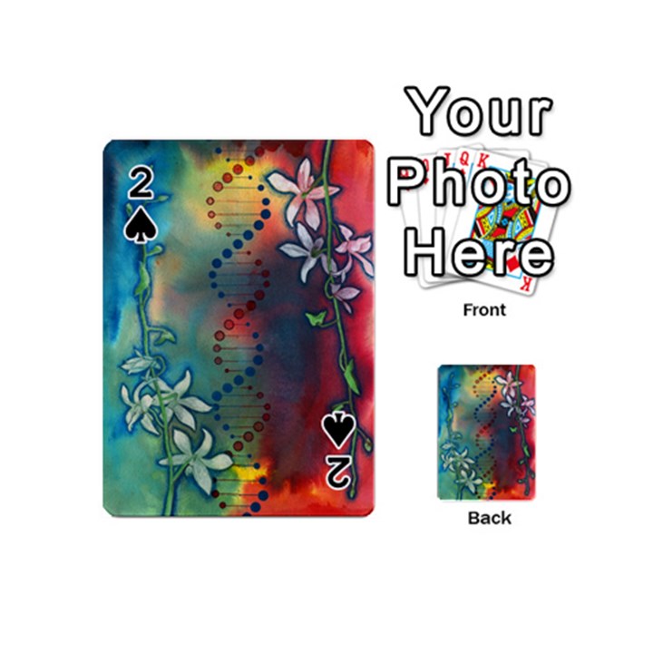 Flower Dna Playing Cards 54 Designs (Mini)