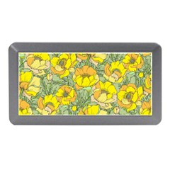 Seamless Pattern With Graphic Spring Flowers Memory Card Reader (mini) by BangZart