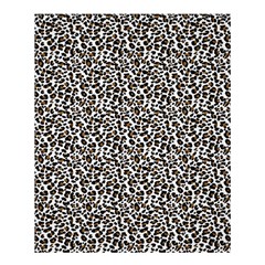 Leopard Spots Pattern, Geometric Dots, Animal Fur Print Shower Curtain 60  X 72  (medium)  by Casemiro