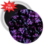 Abstract Intricate Texture Print 3  Magnets (10 pack) 