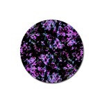 Abstract Intricate Texture Print Magnet 3  (Round)