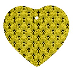 Art-decoyellow Ornament (heart) by Dushan