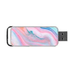 Colorful Marble Abstract Background Texture  Portable Usb Flash (two Sides)