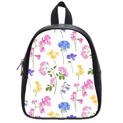 Botanical Flowers School Bag (small)