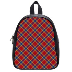 Scottish And Celtic Pattern - Braveheard Is Proud Of You School Bag (small) by DinzDas