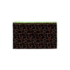 Animal Skin - Panther Or Giraffe - Africa And Savanna Cosmetic Bag (xs) by DinzDas