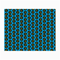 0059 Comic Head Bothered Smiley Pattern Small Glasses Cloth (2 Sides) by DinzDas