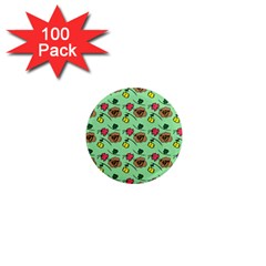 Lady Bug Fart - Nature And Insects 1  Mini Magnets (100 Pack)  by DinzDas