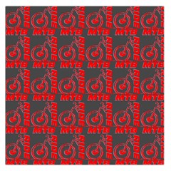 015 Mountain Bike - Mtb - Hardtail And Downhill Large Satin Scarf (square) by DinzDas