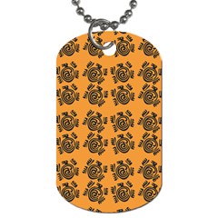 Inka Cultur Animal - Animals And Occult Religion Dog Tag (two Sides) by DinzDas