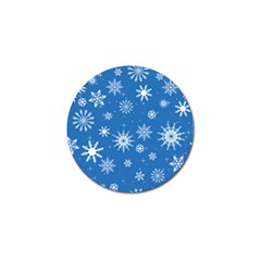 Winter Time And Snow Chaos Golf Ball Marker (4 Pack) by DinzDas